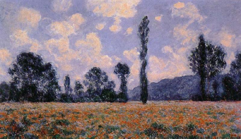 Claude Monet Field of Poppies China oil painting art